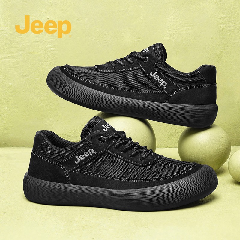 Jeep吉普男鞋2026新款春季厚底增高青少年运动休闲潮流百搭潮鞋子主图