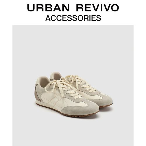 URBAN REVIVO2026春季新款男士时尚撞色拼接运动鞋UAMS60008主图