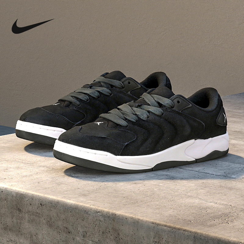 耐克乔丹男子轻便皮面运动鞋冬季复古缓震SESSION IB3731-004主图