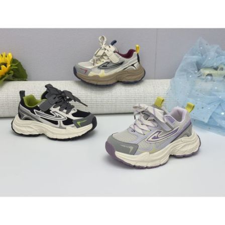 【金果果专享】德尔惠6052新款双网潮流撞色老爹运动鞋