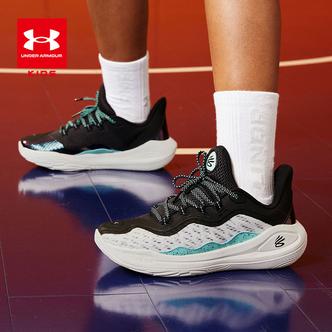 【库里11】安德玛男女童篮球鞋缓震低帮球鞋网面透气运动鞋主图