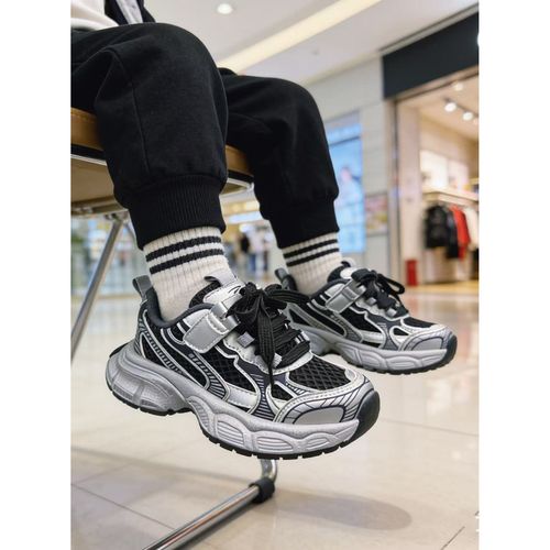 【金果果专享】德尔惠6055新款双网+单网潮流老爹运动鞋主图