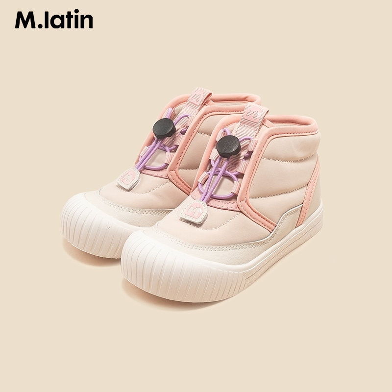 【商场同款】马拉丁童装儿童冬女小童超轻包头休闲板鞋主图