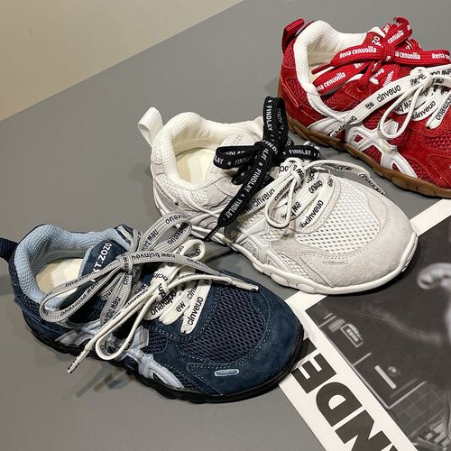 左左家2026年春夏新款儿童网布透气德训鞋男女学生轻便休闲运动鞋主图