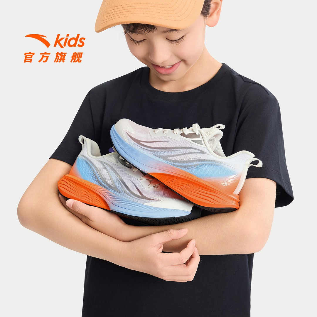 氢跑3安踏儿童男大童跑鞋2026年新款防滑耐磨青少年日常跑运动鞋主图
