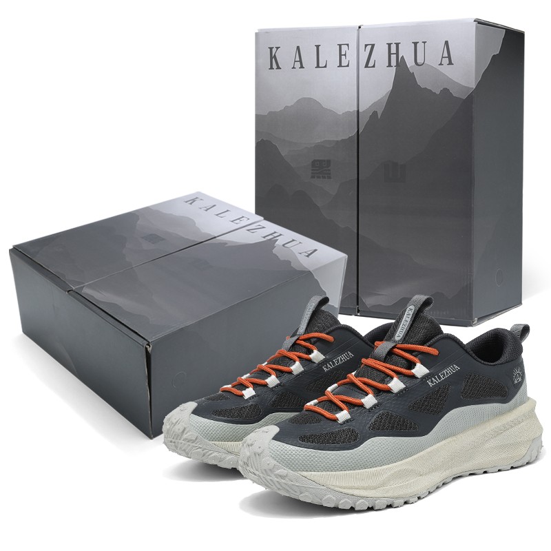 【潜行.5C】KALEZHUA/黑山系列男女同款时尚休闲女鞋防撞低帮女鞋主图