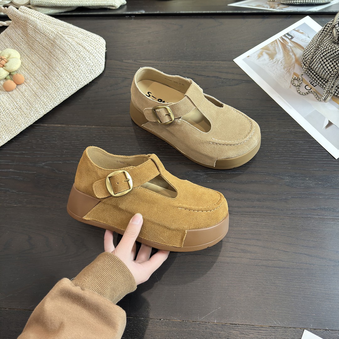 IG/IG现货增高6CM2026春夏季爆款时尚休闲透气百搭厚底女鞋60590主图