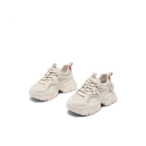 门店69&9！云隙老爹鞋」厚底增高休闲鞋女时尚百搭透气运动鞋C26413主图