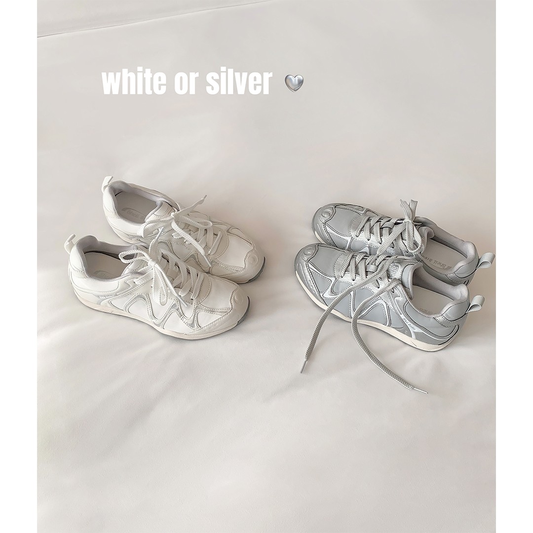 【sheii苏茵茵】山系小弯月~5cm内增高户外德训鞋女阿甘鞋E6109020主图