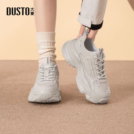 大东女鞋老爹鞋2026春季爆款正品增高5cm通勤四季老爹鞋女