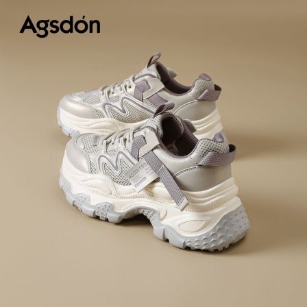 奥古狮登超火老爹鞋女2026新款春季增高6cm运动鞋百搭休闲鞋爆A