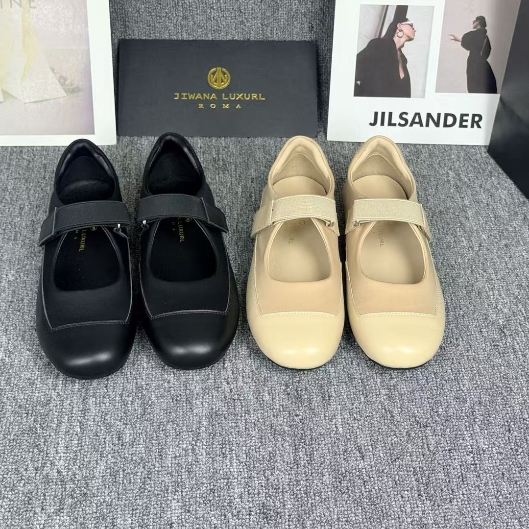 [JL春夏新品]JIWANA LUXURL2026年轻便舒适羊皮女款单鞋6216主图