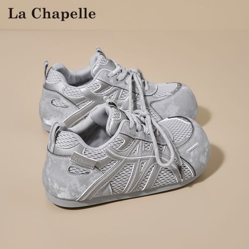 拉夏贝尔内增高德训鞋女2026新款春夏平底运动阿甘休闲鞋子休闲鞋主图