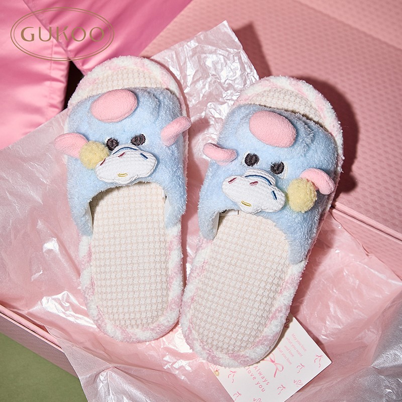 【土木驼专属】Gukoo果壳春夏新款料理鼠王联名可爱室内居家拖鞋主图