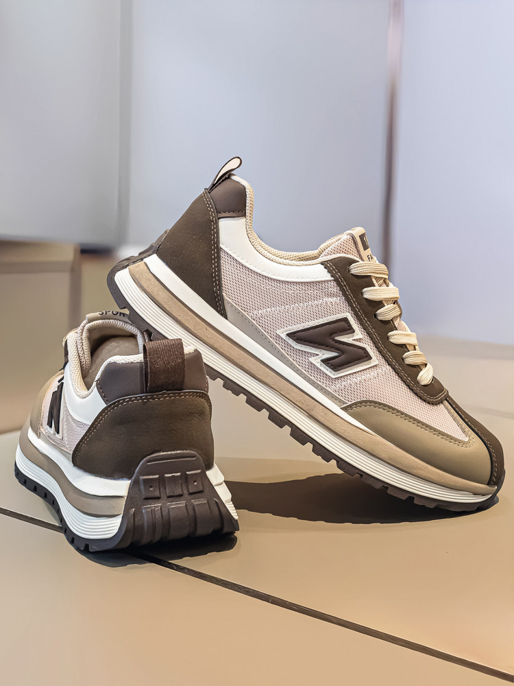 阿甘男鞋夏季防滑防臭网面透气跑步运动鞋休闲增高欧洲站老爹潮鞋主图