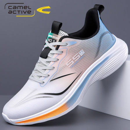 德国骆驼动感男鞋夏季网面透气跑步鞋轻便缓震运动鞋时尚休闲鞋子
