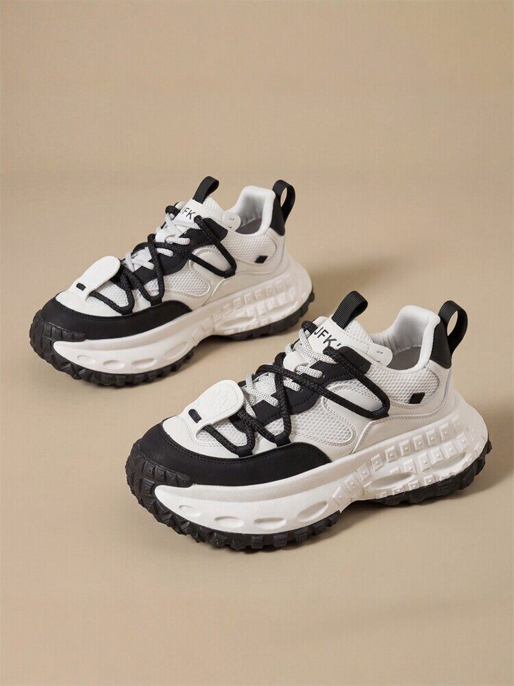 男鞋2026新款春季网面透气爆款潮牌百搭高级感休闲男士跑步运动鞋主图