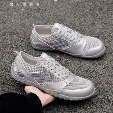 feiyue/飞跃男鞋透气德训鞋2026春夏新款休闲薄底网面赤足综训鞋