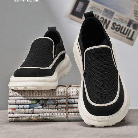 公牛世家鞋子男鞋夏季透气薄款老北京布鞋男士软底时尚潮流休闲鞋