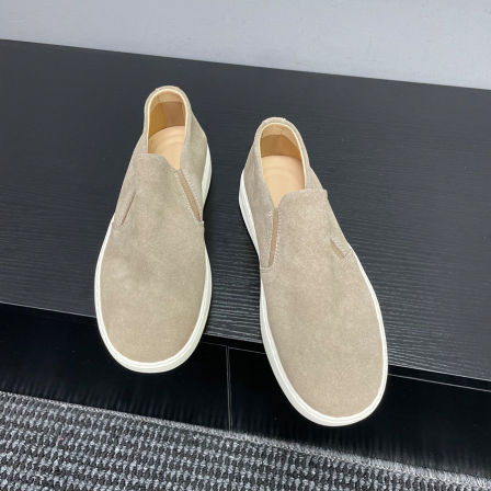 【捌捌先森】休闲风男士豆豆鞋夏季透气一脚蹬套脚懒人乐福鞋板鞋