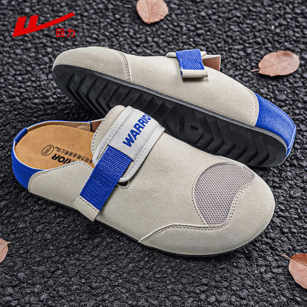 回力勃肯鞋男2026春季春季外穿懒人一脚蹬软底包头半拖鞋防滑凉拖