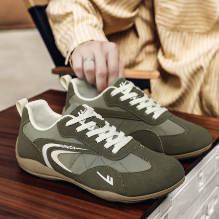 回力德训鞋男鞋2026春季新款复古阿甘赛车鞋百搭运动休闲板鞋男款