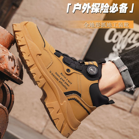 回力官方旗舰店马丁靴男2026春季新款男鞋厚底户外登山男士工装鞋