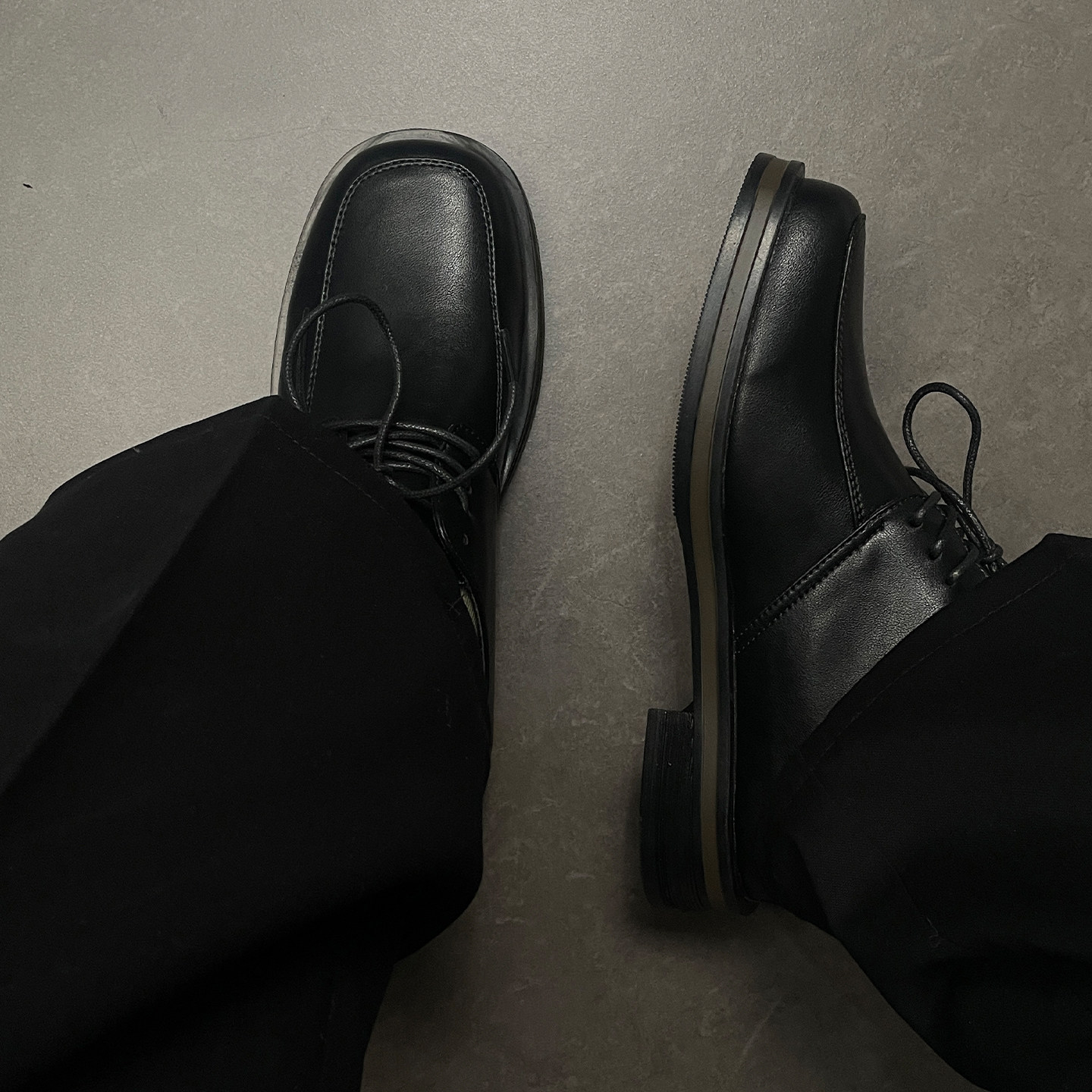 潮牌方头德比鞋男高级感黑色英伦休闲商务通勤厚底增高结婚新郎鞋主图