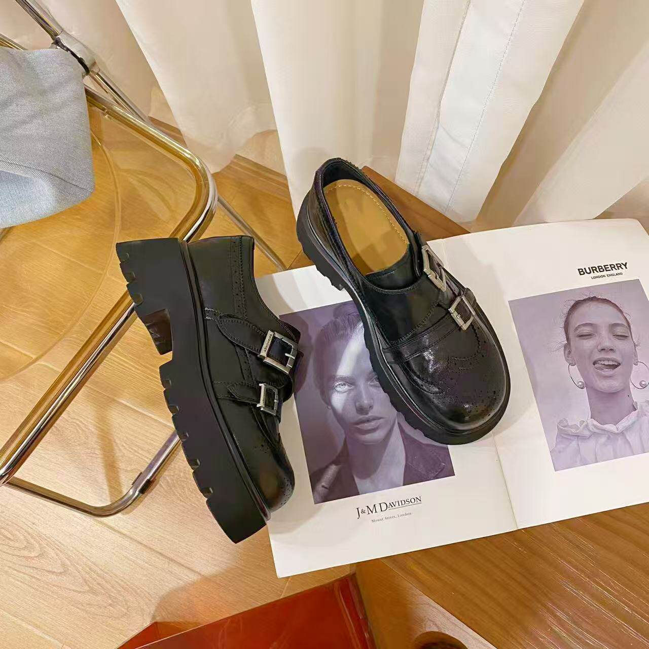 VK定制 韩版高档时尚单鞋女78-9008主图