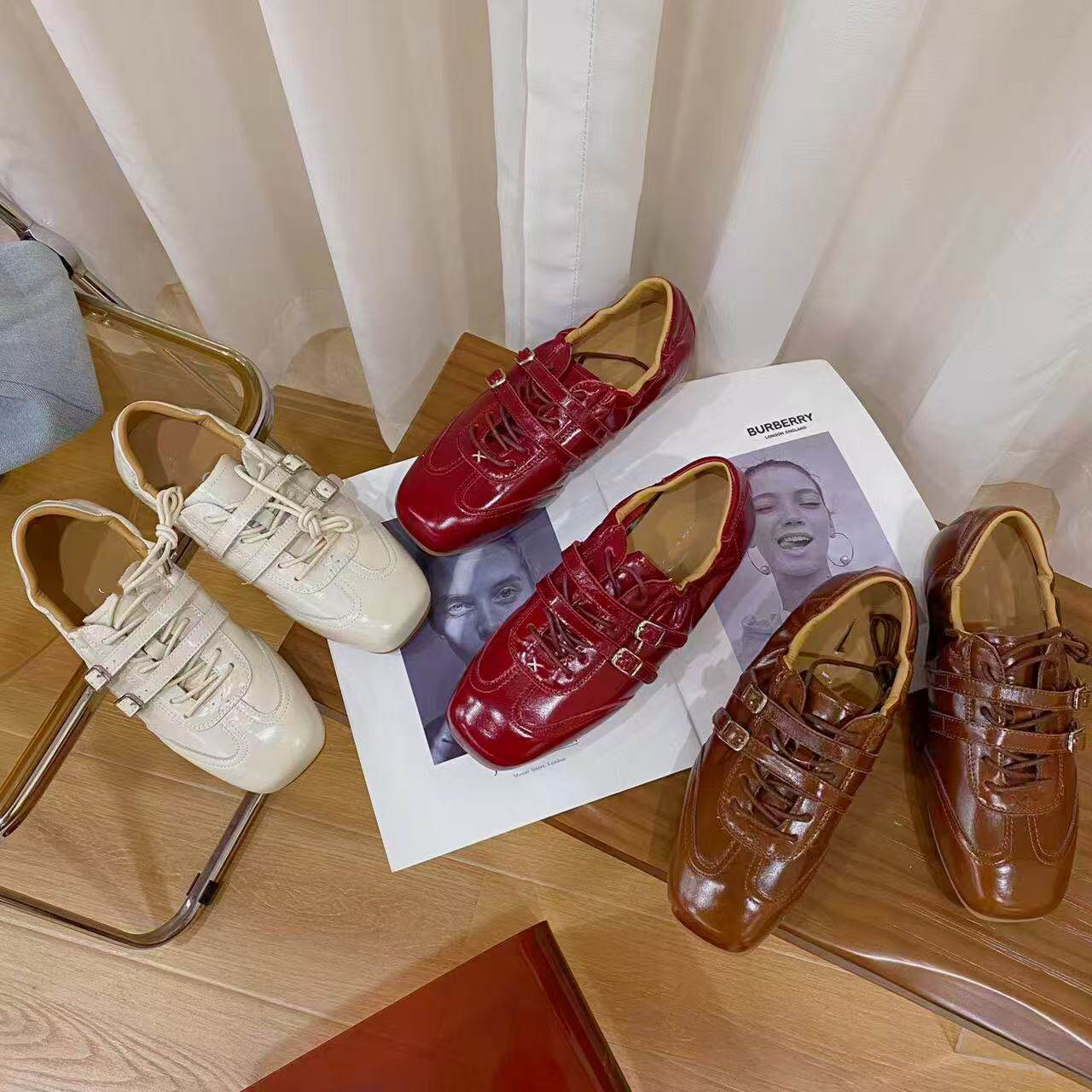 VK定制 韩版高档时尚单鞋女主图