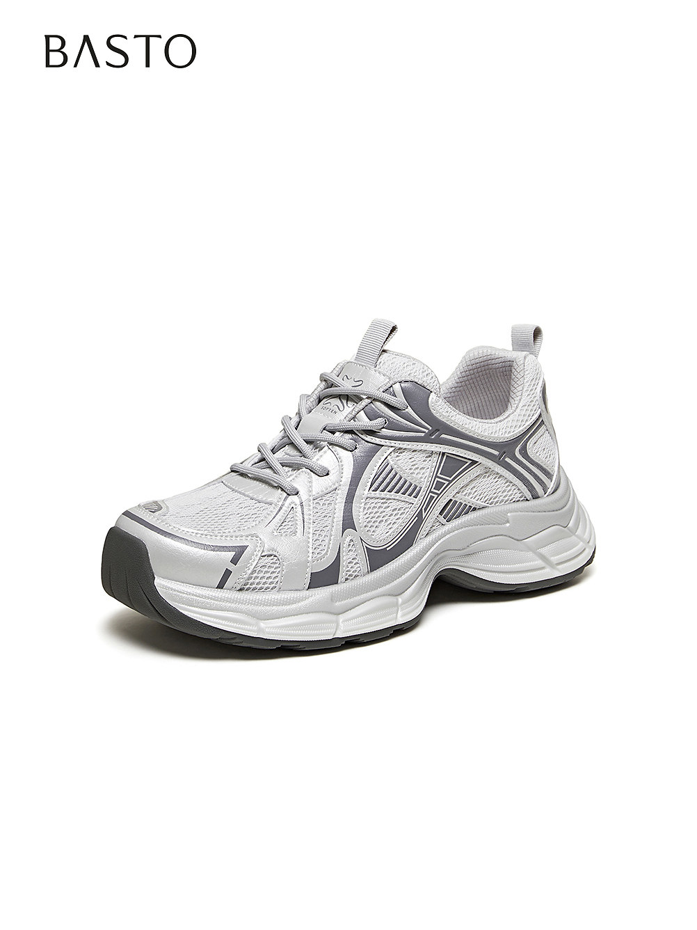 【所有女生的衣橱直播间】百思图老爹鞋时尚潮流增高休闲运动鞋Z主图