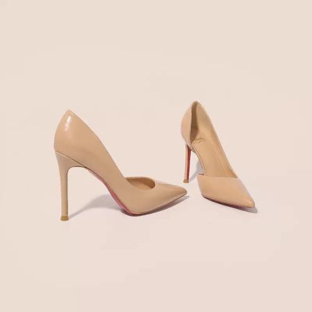 3.11小榴莲【跑单限购】羊皮垫漆皮气质小众高跟鞋888 H809