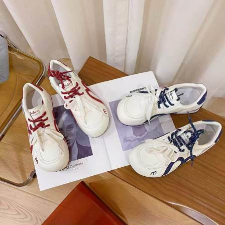 VK定制 韩版真皮时尚休闲运动鞋女1112-11