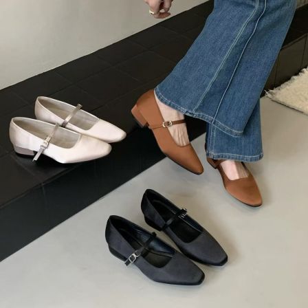 3.9小榴莲【跑单限购】时尚洋气百搭单鞋886-3 H809