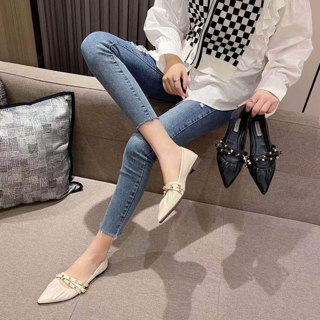 3.9小榴莲【跑单限购】时尚洋气百搭单鞋368-3 H809主图