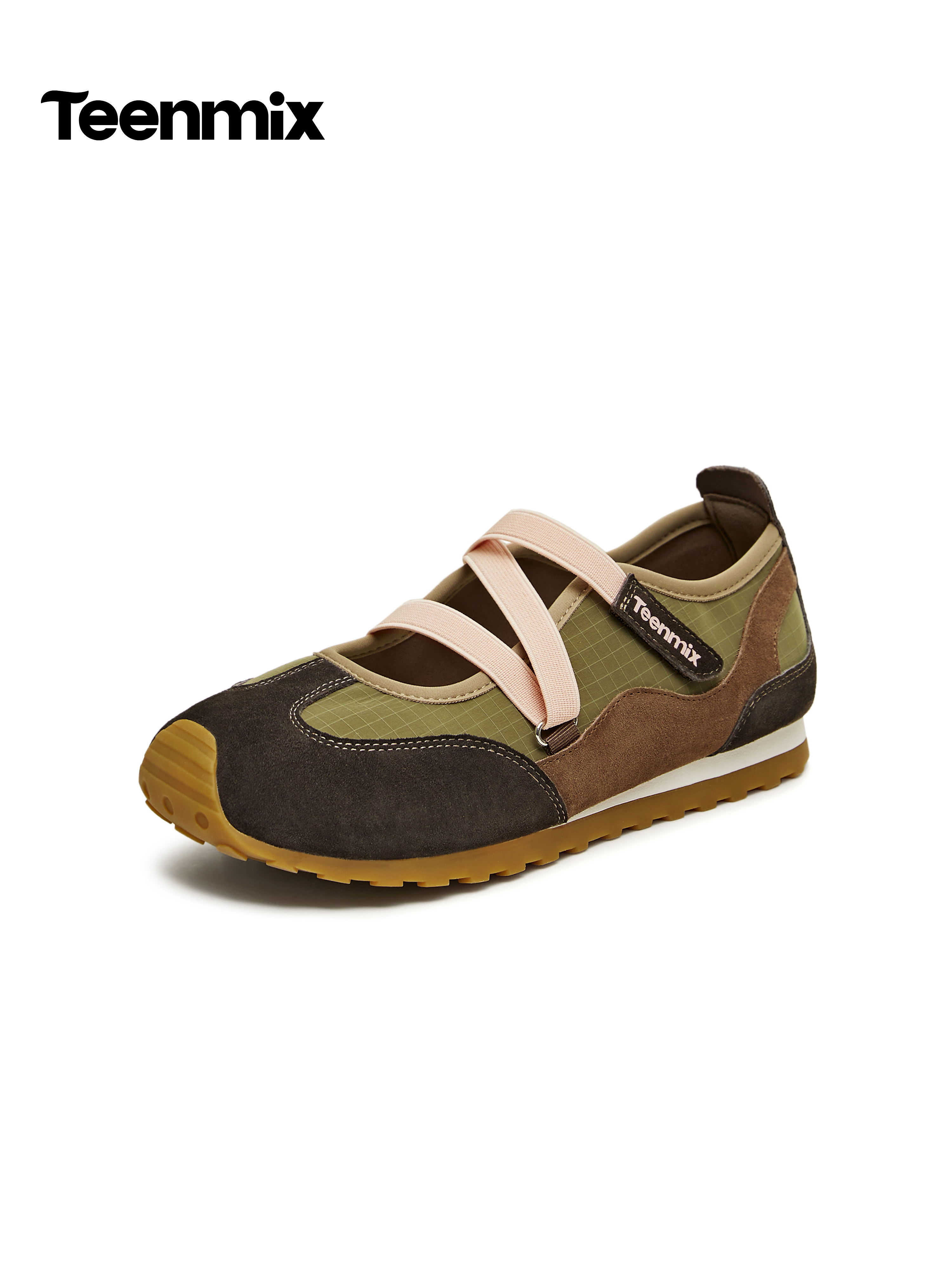 明星同款天美意软底内增高运动芭蕾德训玛丽珍鞋女春休闲浅口单鞋主图