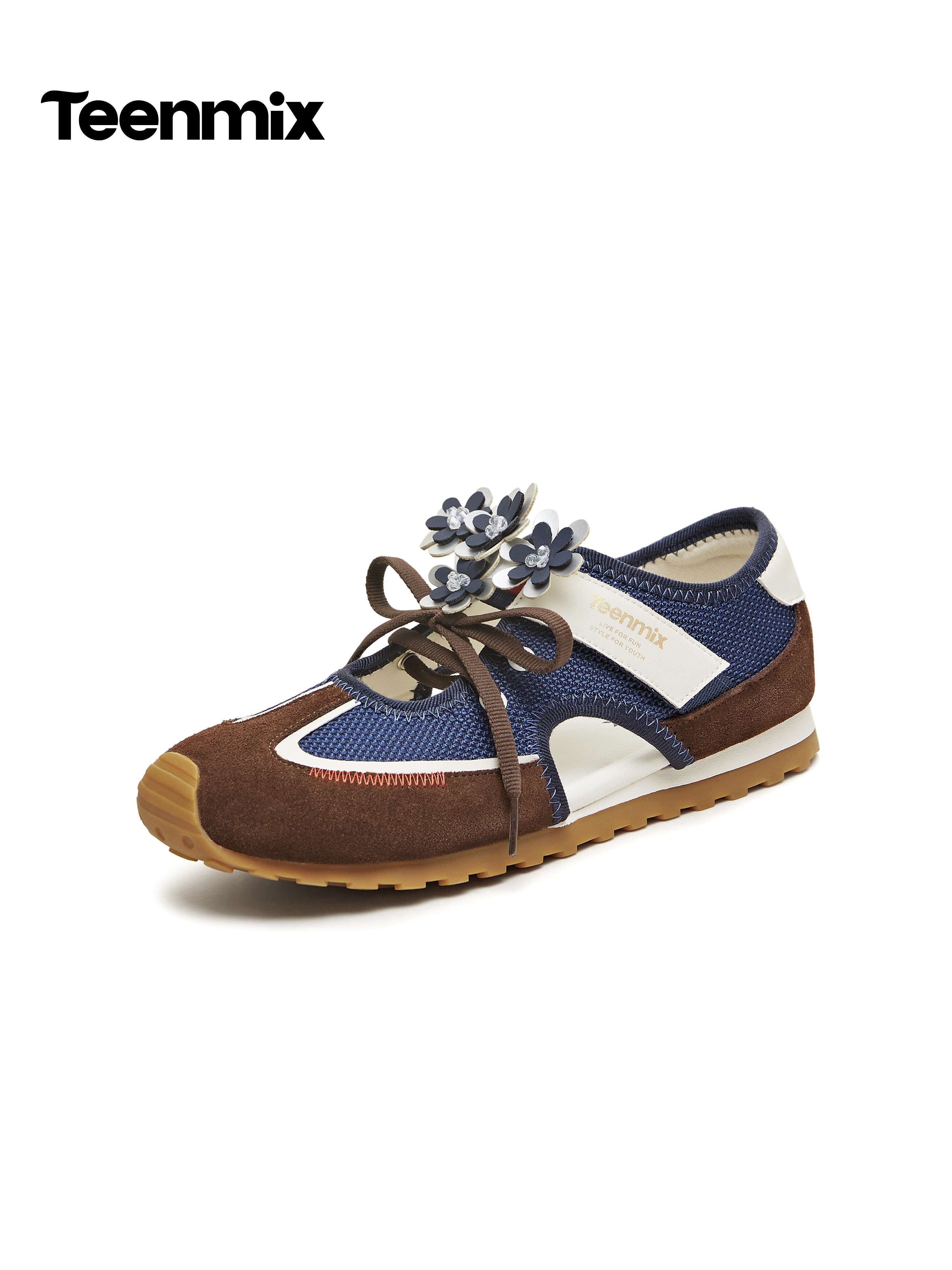 【所有女生的衣橱直播间】天美意芭蕾德训运动玛丽珍鞋女浅口单鞋主图