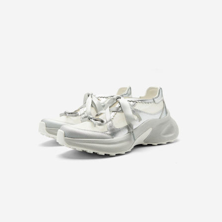 Nine West/玖熙云朵芭蕾运动休闲鞋女2026春季新款厚底增高老爹鞋