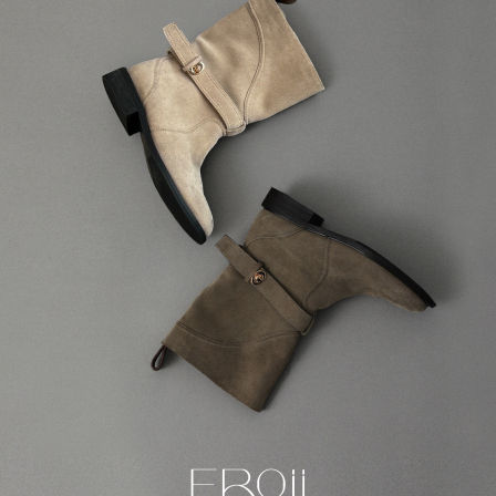 邹雪糕EROii【万年时髦单品】博主穿搭氛围B入爆品百搭短靴