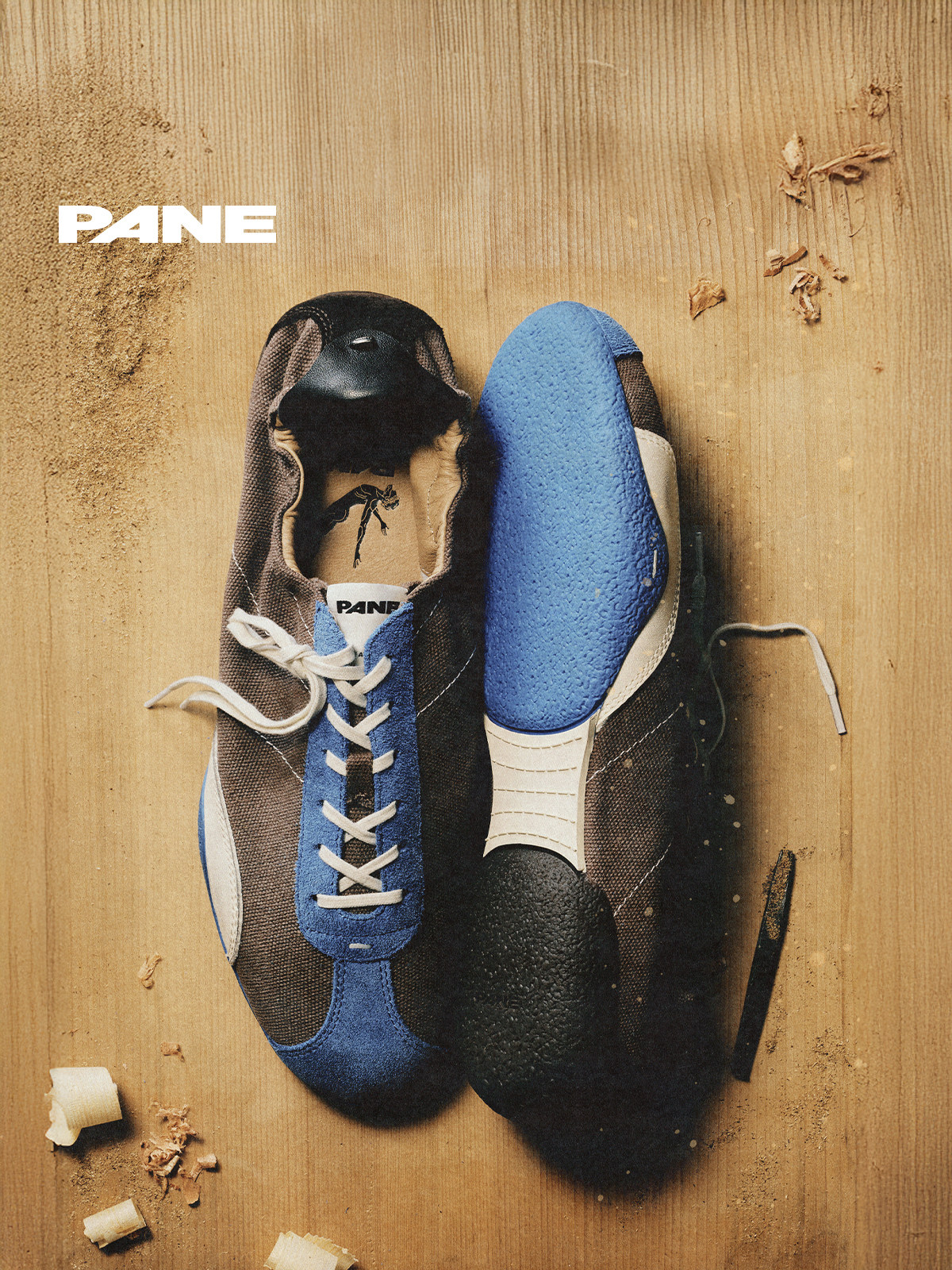 PANE-微风轻训系列-RAW SAMPLE原始样本芭蕾德训鞋子复古2026新款主图