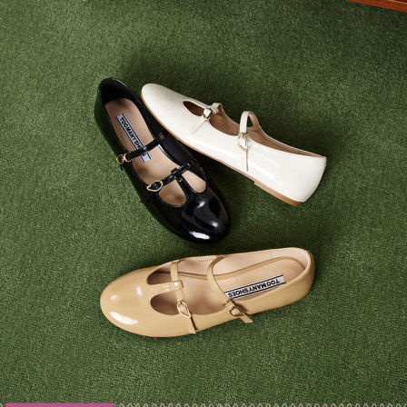 【主播推荐】Toomanyshoes俏皮话玛丽珍鞋单鞋小皮鞋