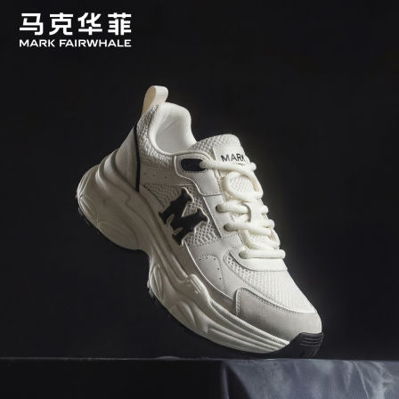 马克华菲男鞋2026新款夏季网面透气增高老爹鞋男士运动休闲鞋男款