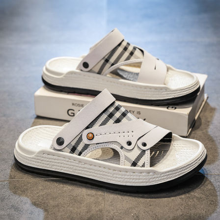 越南拖鞋男2026新款夏季可外穿沙滩防滑耐磨户外防臭运动海边凉鞋