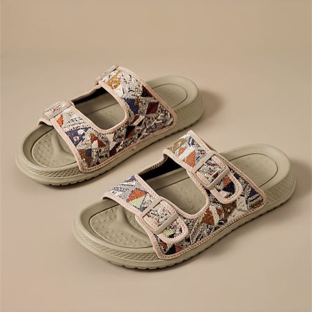 拖鞋男款夏季透气2026新款潮牌外穿休闲凉拖男士大码软底沙滩凉鞋