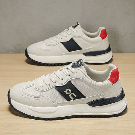 男网面运动鞋百搭休闲软底阿甘男鞋不累脚夏天透气青少年男士板鞋