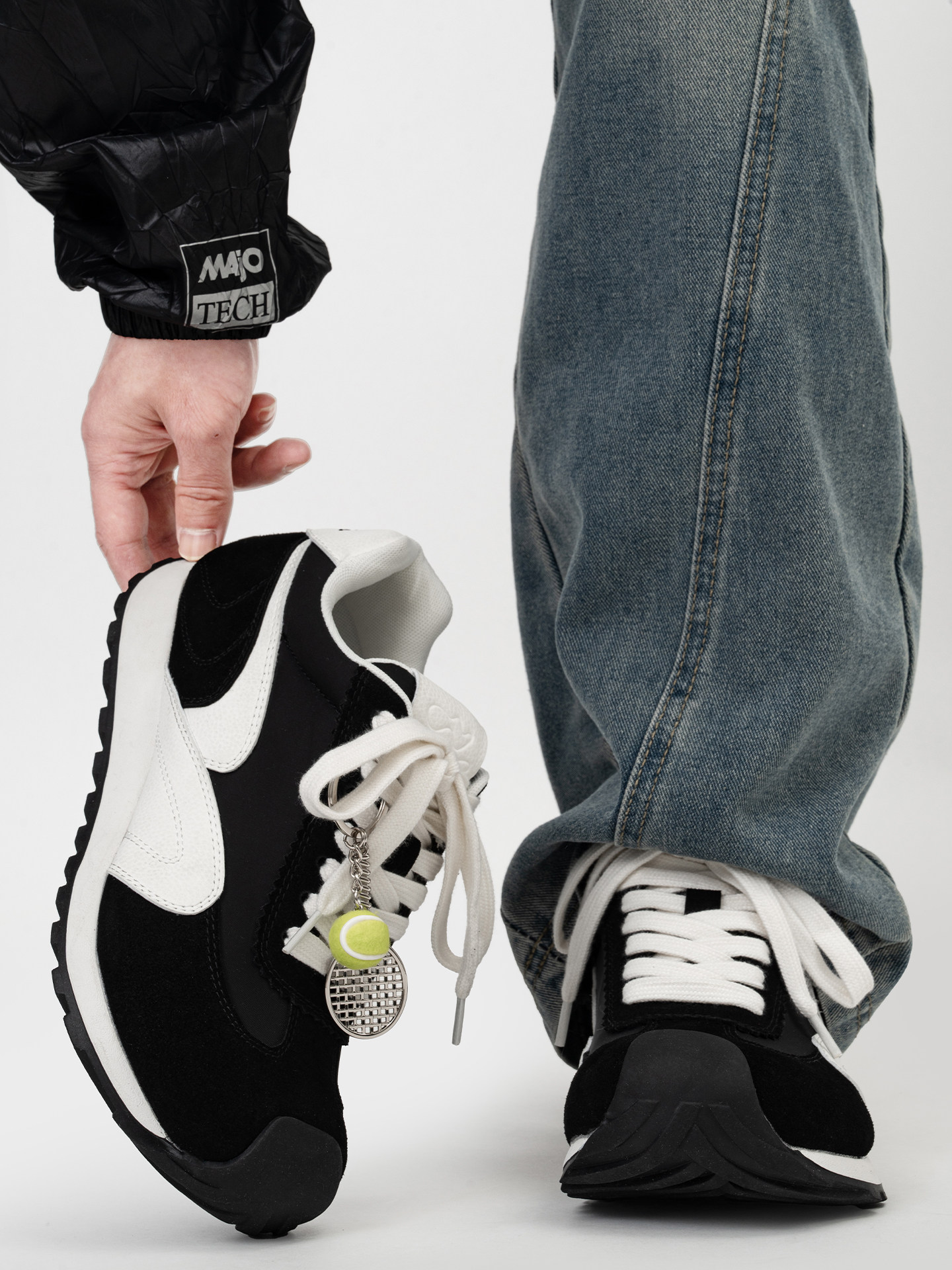 复古阿甘鞋男女小众设计感厚底增高休闲运动鞋情侣丑萌大头德训鞋主图