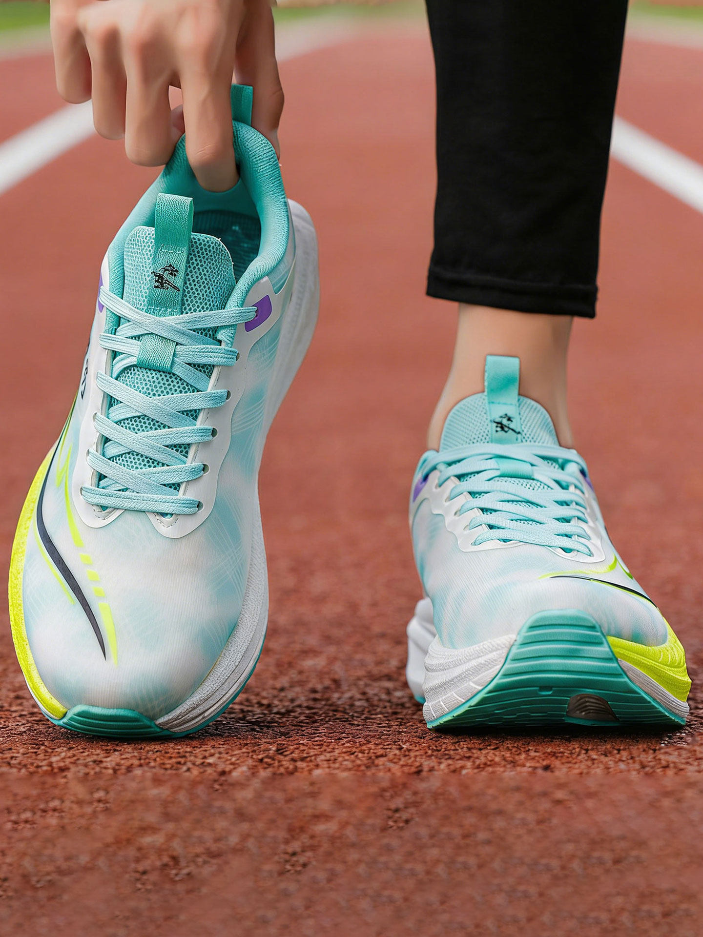 男鞋网面透气实战篮球鞋夏季防臭男青少年软底减震初中学生运动鞋主图