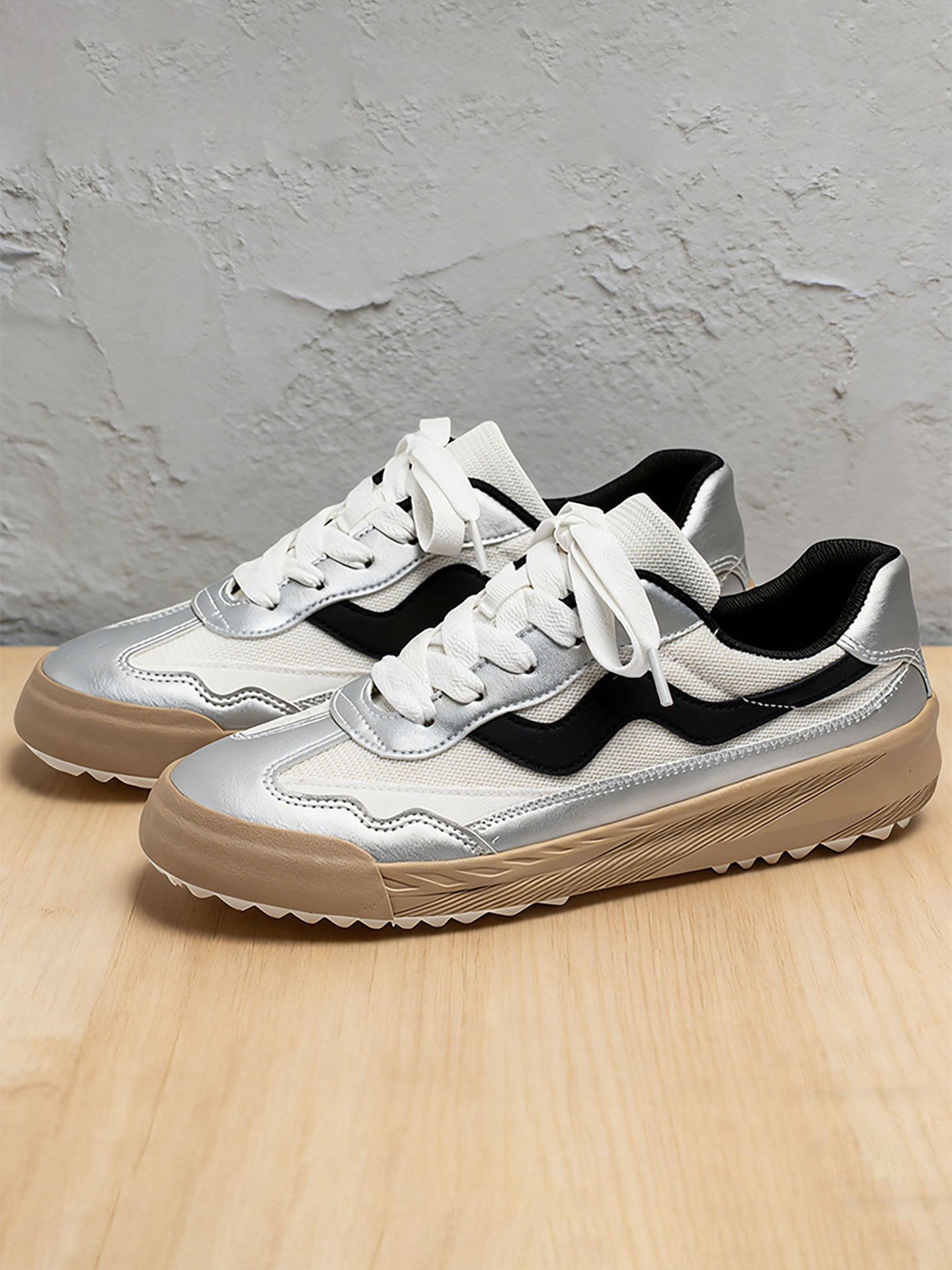 牛筋底耐磨男鞋复古德训板鞋男生休闲日常通勤防滑百搭平底赛车鞋主图