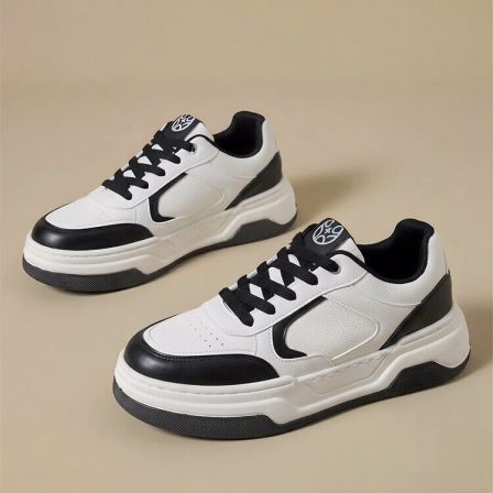 鞋子男鞋2026新款春季爆款高级感百搭小众运动板鞋厚底男士小白鞋