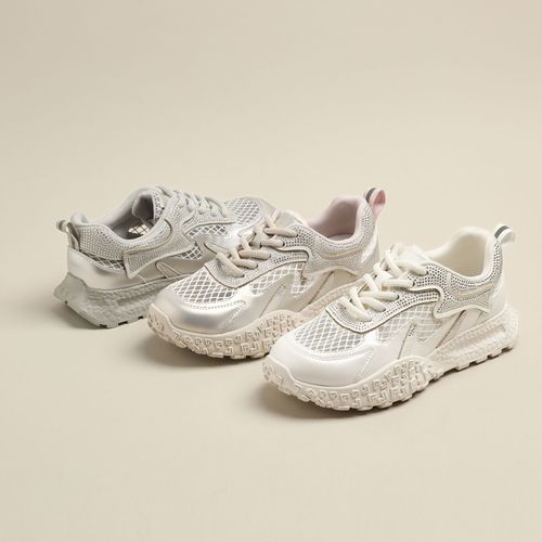 夏季新款时尚休闲女鞋潮流百搭亮钻阿甘鞋透气舒适8537-16//HMT主图